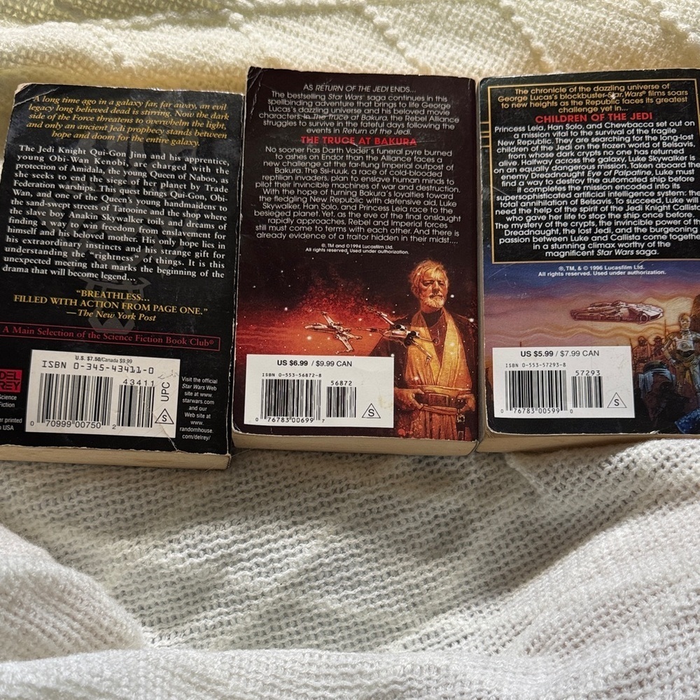 Star Wars Paperback Book Set - Picture 3 of 4